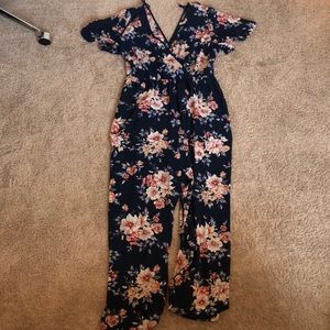 Floral Jumpsuit